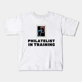 Philatelist in Training Kids T-Shirt